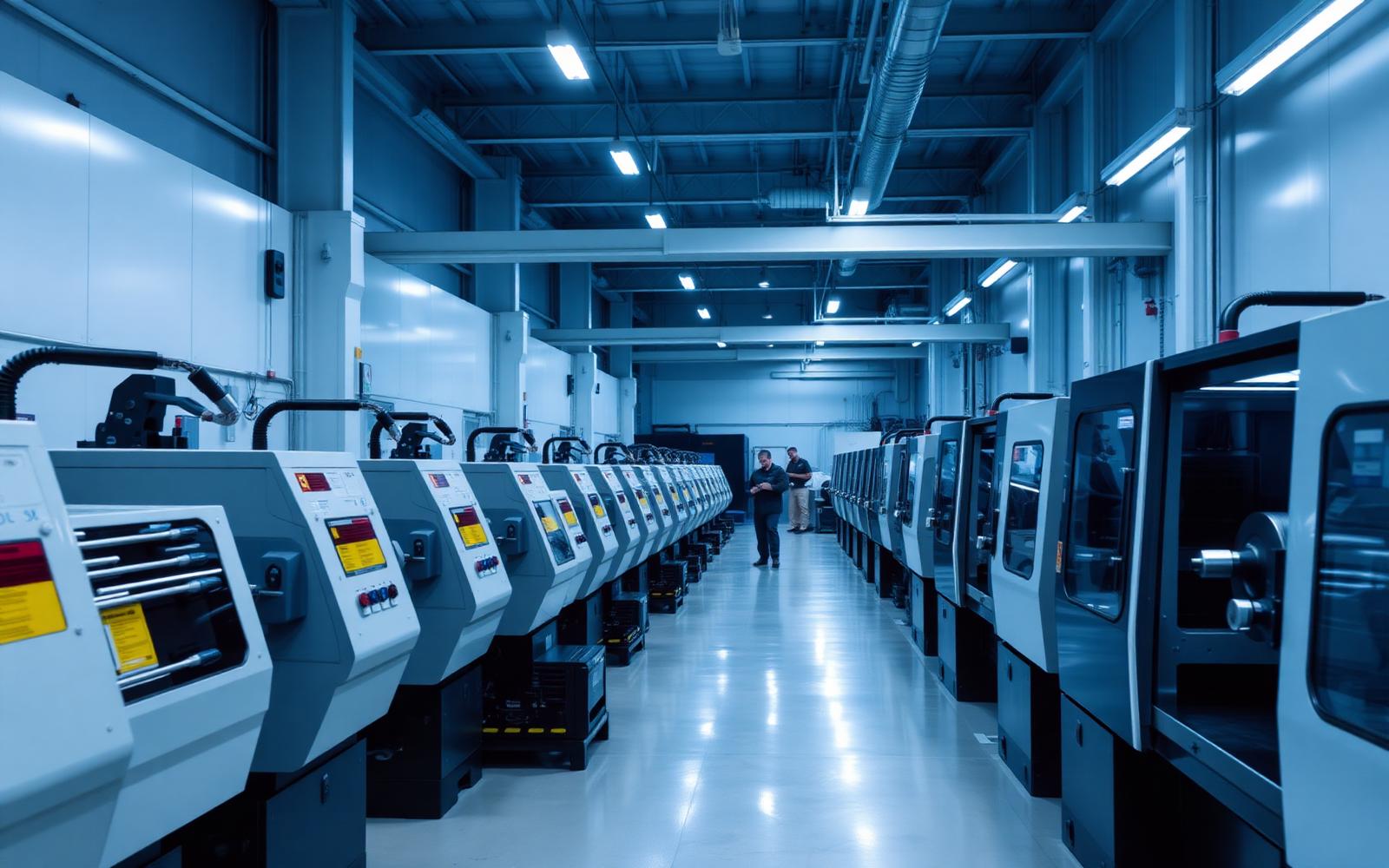 CNC manufacturing facility